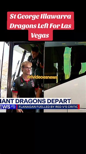St George Illawarra Dragons Team Heads to Las Vegas