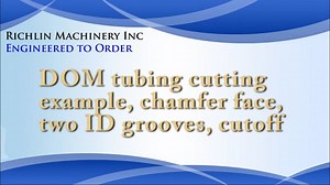 DOM tubing cutting example