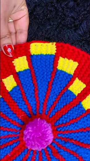 Paydan🥰:How to make a footstool, making a footstool, learn how to make a footstool from crochet.🥰