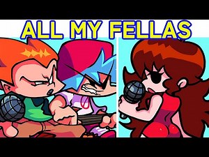 Friday Night Funkin' VS Pico VS GF VS Boyfriend | All My Fellas: FNF Mix V2! (FNF MOD)