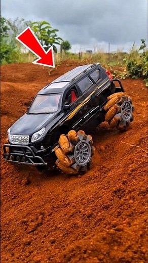 Rc Car 4x4 Remote Control Car Offroad DIY obstacle course😨🔥 rc suv jeep rc crawler Rc4WD