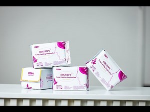 Dignity Organic Sanitary Pads - Demonstrate Absorption Capacity