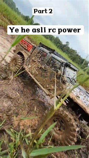 mud testing rc car part 2 #rccar #shorts