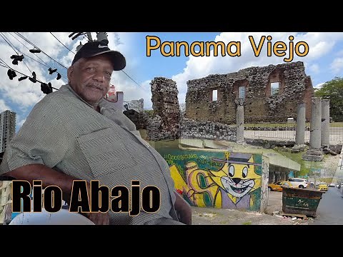 Exploring Panama Viejo - Rio Abajo (The Hood)