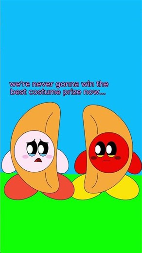 You're supposed to be the hot dog (animation meme) #kirby #funny #shorts #cartoon Ft. @FireyJrYT2026