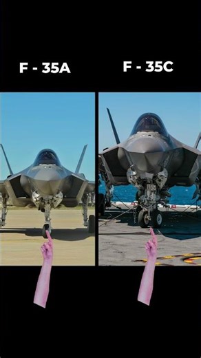 Why F-35A and F-35C Have Different Front Landing Gear 🤯