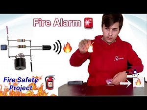 Fire Alarm 🔥| DIY Fire detector | Inspire award project 🏆