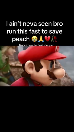 Mario's Epic Speed to Save Peach in Funny Gaming Meme