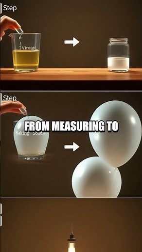 Fizz Sprint The Baking Soda and Vinegar Balloon Demo