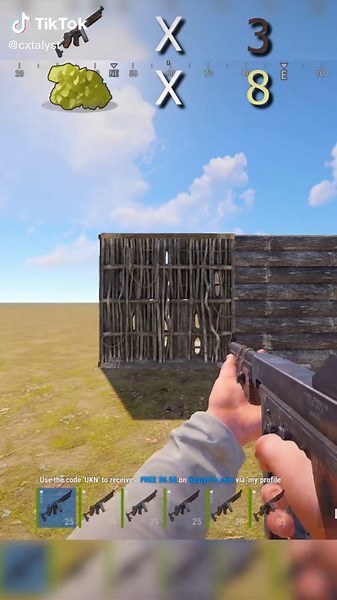 Thompson Rust Gameplay: Wall Knockdown Shots Revealed