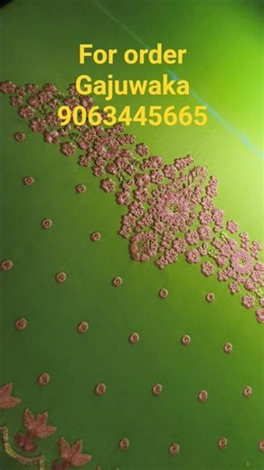 computer embroidery design work light 🩷 special #blouse #embroidery #traditinal #saree