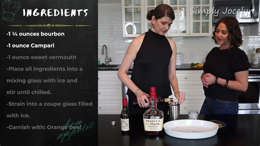 How to Make a Boulevadier Cocktail