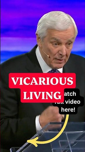 Is Vicarious Living Destroying Your Walk With God Today? Dr. David Jeremiah Warns #Prophecy
