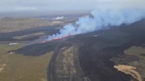 Volcano begins erupting in southwestern Iceland after nearby town and spa are evacuated