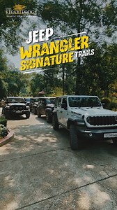 24 reactions | A huge thank you to everyone who joined us for the official run of the Jeep Wrangler Signature Trails. It was an epic day of adventure and off-road fun! ️ More trails and more memories to come.  #jeepwrangler #thekikarlodge #signaturetrails #jeeptrails | theKikarlodge | Facebook