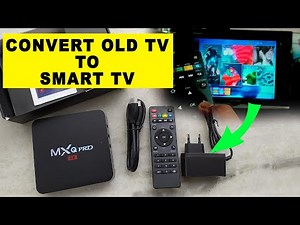 Convert Old TV To Smart TV - Android TV Box Setup Old TV