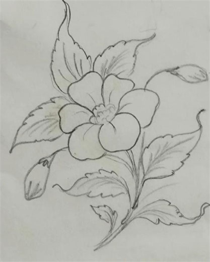 How to draw a beautiful flower for kids | Easy Flower Drawing for kids | #shorts #flowers #drawing