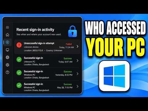 How to Check Who Accessed Your Windows PC (Quickly & Easily)