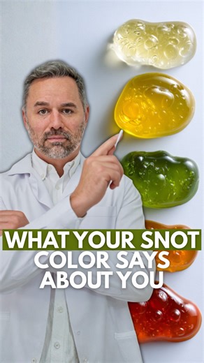 What your snot color says about you…👀🦠 | Chris Jackson