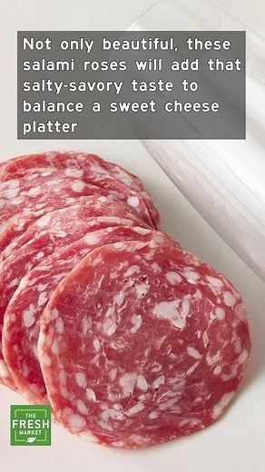 How to Make a Salami Rose for Your Charcuterie Board