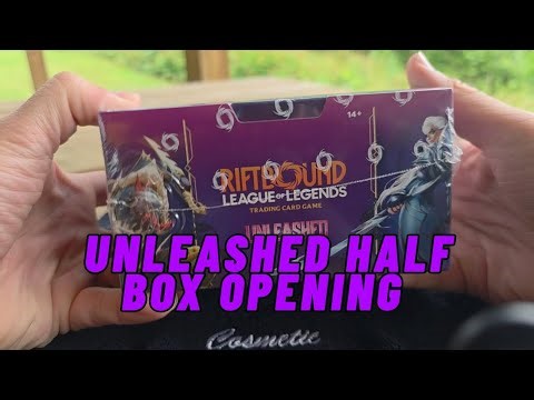 Opening Unleashed Riftbounds 3 Set - Half Box Opening 