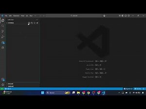 How to create a file in Visual Studio Code.