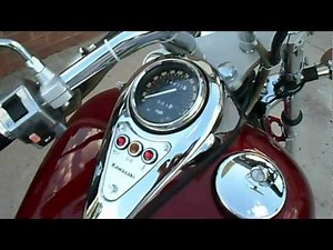 Kawasaki Vulcan 800 with cobra pipes