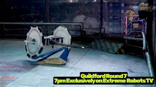 It’s almost time for the final round from Guildford, an event that broke records for attendance and in the Arena! You can watch Exclusively on Extreme Robots TV tonight from 7pm!#robotwars #battlebots #tv #Surrey #stem #streaming | Extreme Robots