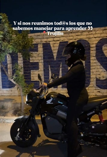 Grupito para aprender a manejar 👀 #moto #navi #manejar #recomendaciones #honda