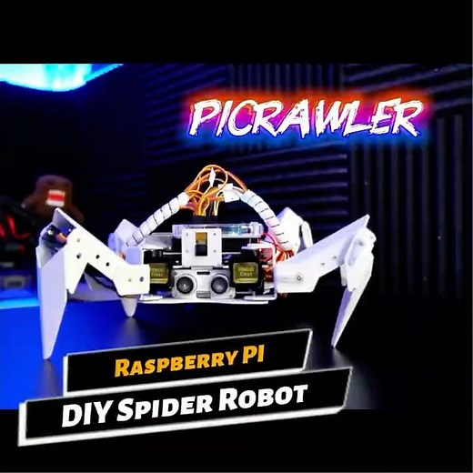 This Raspberry Pi Robot Can See and Follow You 👀 #arduino #robotics