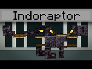 Minecraft | How To Build: Indoraptor (Jurassic World)