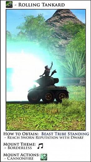 FFXIV Mounts: Rolling Tankard