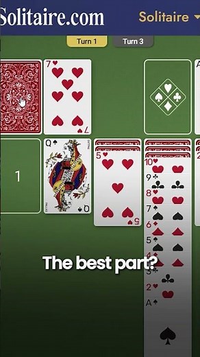 The Easiest Solitaire Game for Beginners!#solitaire #onlinegames #klondike #solitairegame