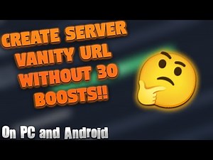 How to get discord vanity url without 30 boosts!! | Top 2 tricks!!
