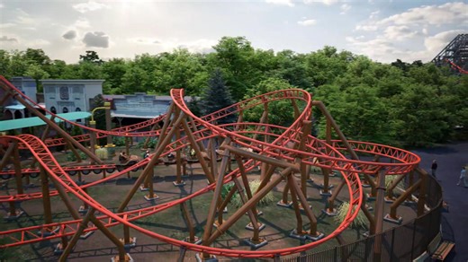 New England's first duel launch Straddle Coaster Quantum Accelerator is scheduled to open June 20 2025 at Six Flags New England. With speeds up to 45 mph with over 2,600 feet of twists and turns. American Coaster Enthusiasts ACE New England | Six Flags New England Ultimate