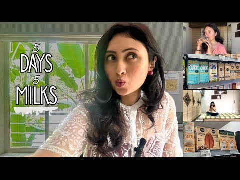 I Tried 5 Plant Milks in 5 Days | Reviews & Recipes