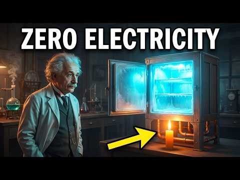 This $750 Refrigerator RUNS on a Candle FOREVER. Why Did Electrolux BURY Einstein's Design in 1927?