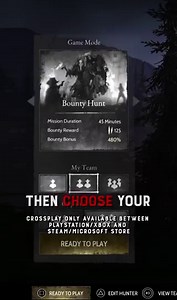 One of the most requested features from our community is arriving with Update 2.7: Lobby Codes.Now you can easily share a code with your friends and bring them straight into the action. No more hassle, just send the code and get ready to hunt together.Invite your team, get ready…Hunt!