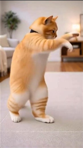 Cute Kitten Dancing #videoshorts #shorts #funny #kitten