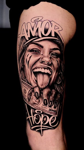 3K views · 20 reactions | CHICANO LEG SLEEVE // PART 1 Supported by @magnumtattoosupplies Using @elitetattooofficial Sponsored by @tatwclothing #tattoo #tattoos #realism #chicano #chicanotattoo | Storm Tattoos | Facebook