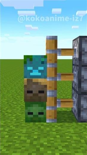 【マイクラ】モンスターパーツ合わせパート2 #minecraftanimation