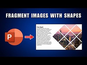 How To Fragment Images With Shapes On PowerPoint 2026
