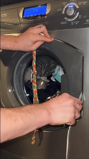 HOW TO open a hotpoint washing machine door with broken latch #tips #trending #howto