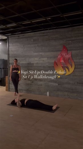 ✨ Yogi Sit-Up / Double Exhale Sit-Up Walkthrough ✨ New to HOT 60 or...