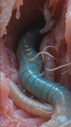 This Worm Is ALIVE Inside the Human Body – 3D Reality!