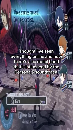 CHEEM on Instagram: "our fans say it fits #originalmusic #persona3 #persona5 #shinmegamitensei #atlus"