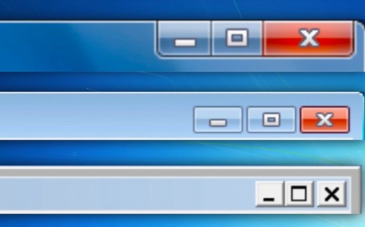 Windows 7的GUI图层