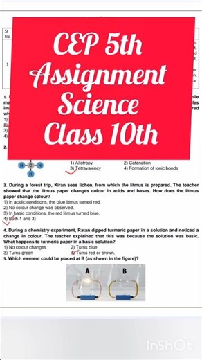 CEP 5th assignment science class 10th #science #class10 #pseb #class10th #cep #class10science