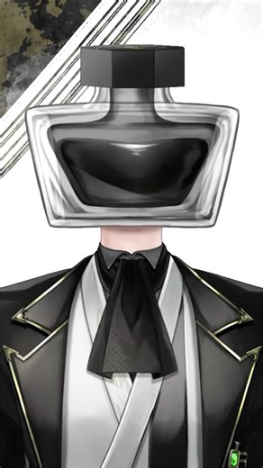 【Live2d showcase】インク瓶の異形頭 | 泡葉ワット様【#shorts 】