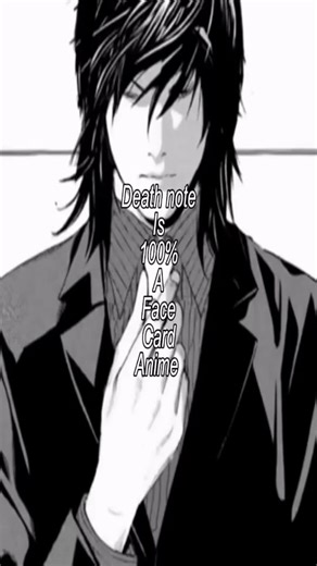 Everyone is so tea especially their style oml #fyp #fyp #deathnote #facecard #anime